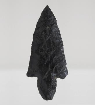 Projectile Point, 300-1519
West Mexico
Obsidian; 1 1/2 x 3 5/16 in.
2003.10.42H
Anonymous G…