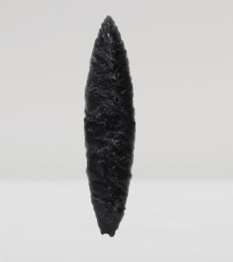 Projectile Point, 300-1519
West Mexico
Obsidian; 1 5/8 x 6 7/8 in
2003.10.42I
Anonymous Gif…