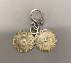 Earring, 20th Century
Miao culture; probably Guizhou Province, China
Silver; 3 x 3 in.
2001.…