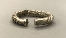 Bracelets, 20th Century
Miao culture; probably Guizhou Province, China
Silver; 1/2 × 2 1/8 in…