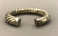 Bracelets, 20th Century
Miao culture; probably Guizhou Province, China
Silver; 1/2 × 2 1/8 in…