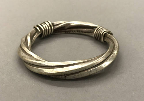 Bracelet, 20th Century
Miao culture; probably Guizhou Province, China
Silver; 1/2 x 3 in.
20…