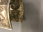 Cuff, 20th Century
Miao culture; probably Guizhou Province, China
Silver; 3 5/8 × 3 in.
2001…