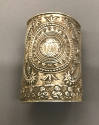 Cuff, 20th Century
Miao culture; probably Guizhou Province, China
Silver; 3 5/8 × 3 in.
2001…