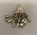 Earring, 20th Century
probably Miao culture; probably Guizhou Province, China
Silver; 1 1/4 ×…