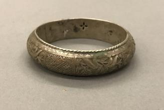 Bracelet, early 20th Century
Miao culture; probably Guizhou Province, China
Silver; 5/8 x 2 5…