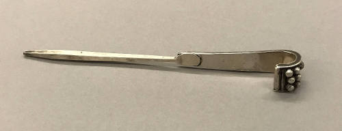 Hair Pin, 20th Century
probably Miao culture; probably Guizhou Province, China
Silver; 1 1/4 …