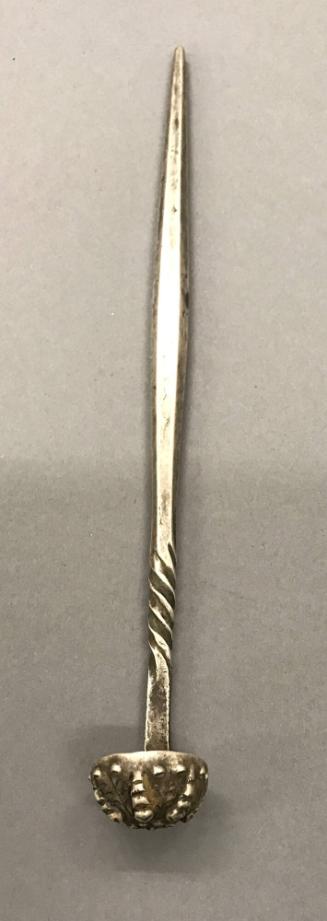 Hair Pin, 20th Century
probably Miao culture; probably Guizhou Province, China
Silver; 7/8 x …