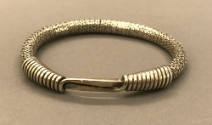 Twisted Wire Bracelet, 20th Century
Miao culture; Guizhou Province, China
Silver; 3 1/4 in.
…