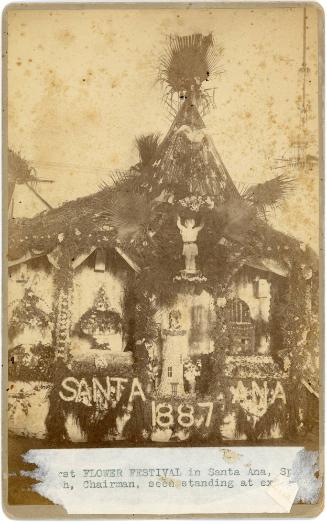 Santa Ana Valley Mid Winter Fruit & Flower Festival, 1887
Conaway & Hummel; Santa Ana, Orange …