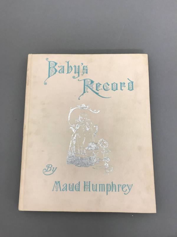 Baby Record Book, 1898
Probably United States
Paper, ink, cardboard, hair and ribbon; 11 x 9 …