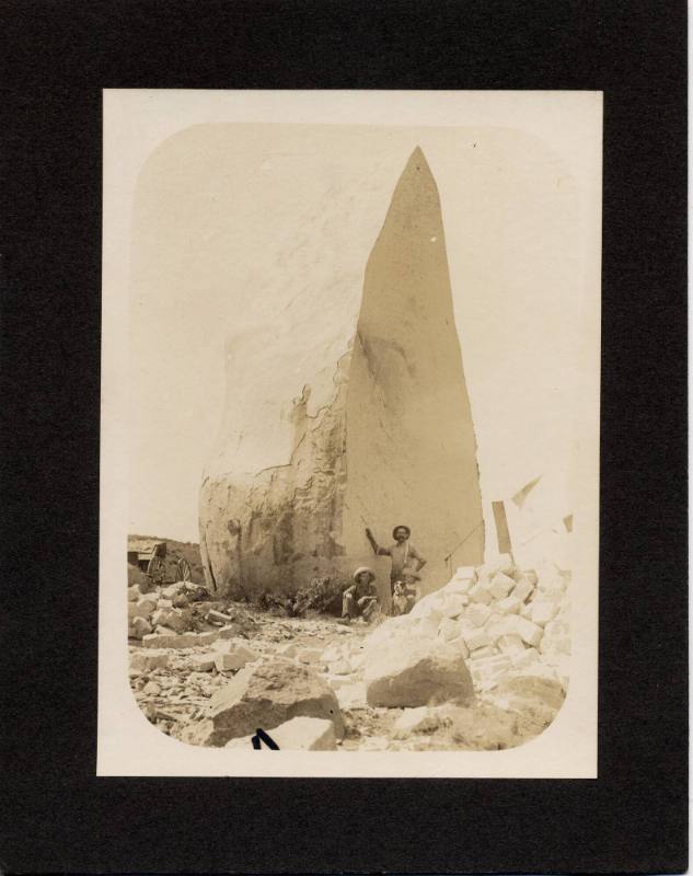 Granite Boulder, Thirty-Seven Feet High
Lehnberg Corona (American); Corona, California
Photog…