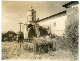 San Luis Rey Mission Graveyard, 1895
Unknown Photographer; San Luis Rey, California
Photograp…