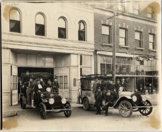 Santa Ana Fire Department, 1915
Unknown Photographer; Santa Ana, California
Photographic prin…