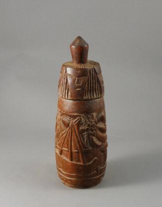 Money Pot, mid 20th Century
John Paul (Palauan); Koror Island, Palau, Micronesia
Wood;  8 1/4…