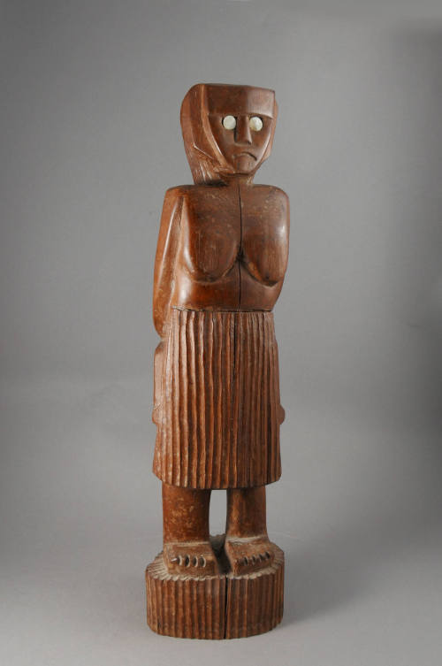 Female Figure, mid 20th Century
Jimmy Mtoched (Palauan); Koror Island, Palau, Micronesia
Wood…