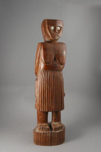 Female Figure, mid 20th Century
Jimmy Mtoched (Palauan); Koror Island, Palau, Micronesia
Wood…