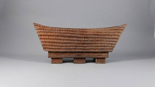 Bai Model, mid 20th Century
Jimmy Mtoched (Palauan); Palau, Micronesia
Wood; 5 1/4 × 3 × 12 1…