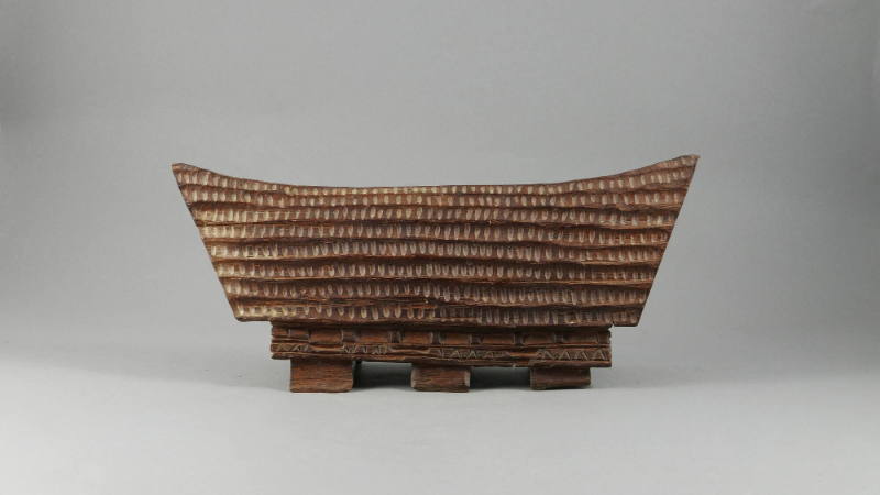 Bai Model, mid 20th Century
Palau, Micronesia
Wood; 5 1/4 × 3 × 11 3/4 in.
2019.17.5
Gift o…