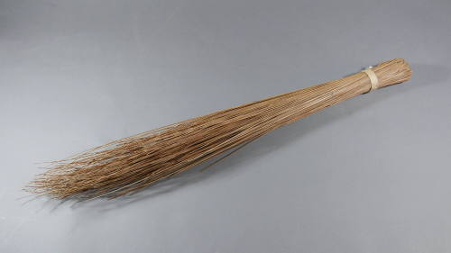 Broom, mid 20th Century
Palau, Micronesia
Coconut leaflets and twine; 4 × 6 × 34 in.
2019.17…