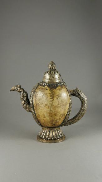Teapot, 19th to 20th Century
Tibetan culture; Tibet Autonomous Region, China
Human bone, meta…