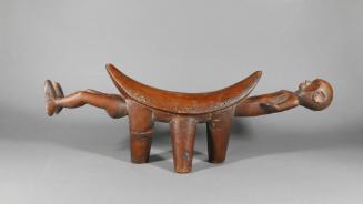 Headrest, 20th Century
Dinka culture; South Sudan
Wood; 9 3/4 × 25 1/4 × 4 1/8 in.
2019.15.2…