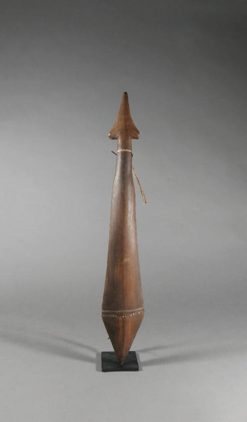 Club (Supi or Supe), 20th Century
Malaita Island, Solomon Islands, Melanesia
Wood and fiber; …