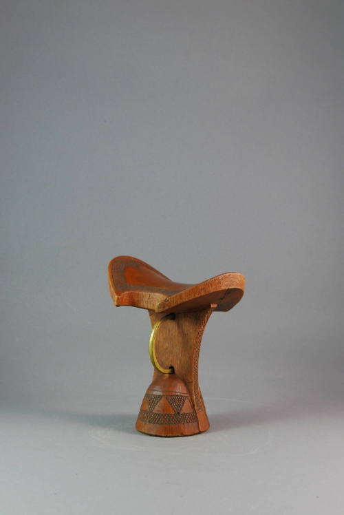 Headrest, 20th Century
Kaara culture; Omo River, Ethiopia
Wood and metal; 6 3/4 × 5 13/16 in.…