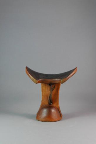 Headrest, 20th Century
probably Kaara culture; Omo River, Ethiopia
Wood and leather; 7 1/2 × …