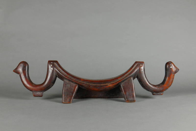 Headrest, 20th Century
Dinka culture; South Sudan
Wood and metal; 4 × 27 × 3 3/4 in.
2019.22…