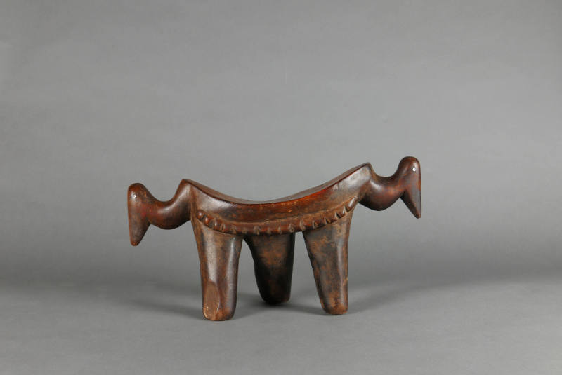 Headrest, 20th Century
Dinka culture; South Sudan
Wood and metal; 8 7/8 × 16 3/4 × 4 1/4 in.
…