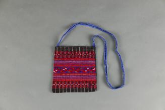 Bag, early 20th Century
Dong culture; Guizhou, China
Linen; 22 1/2 × 6 3/8 in. 
2019.22.81
…