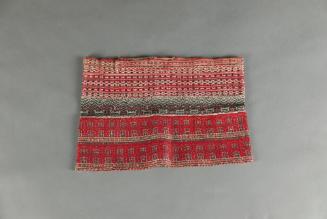 Tube Skirt, 20th Century
Li culture; Hainan Province, China
Cotton and silk; 9 3/4 × 14 3/8 i…