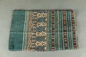 Tube Skirt, 20th Century
Li culture; Hainan Province, China
Cotton and silk; 14 × 22 in.
201…