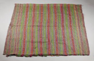 Shawl, 20th Century
Lao or Tai culture; Laos or Vietnam
Cotton and silk; 93 7/8 × 53 1/2 in.
…