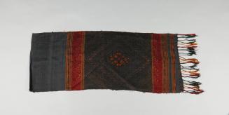 Shawl, 20th Century
Lao or Tai culture; Laos or Vietnam
Cotton and silk; 15 7/8 × 73 in.
201…