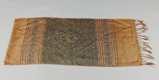 Shawl, 20th Century
Lao or Tai culture; Laos or Vietnam
Cotton and silk; 15 7/8 × 78 in.
201…