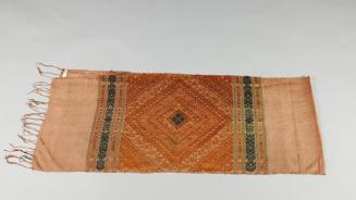 Shawl, 20th Century
Lao or Tai culture; Laos or Vietnam
Cotton and silk; 15 1/4 × 75 in.
201…