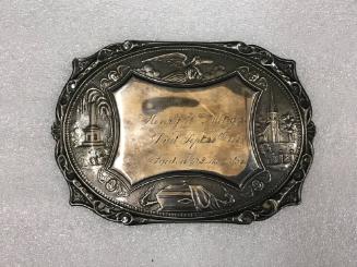 Casket Plaque of Henry William Metzger, 1869
Unknown Maker; United States
Silver
32790.2
Bo…