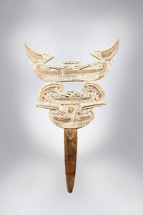 Wave Splitter Finial (Munkuris), 20th Century
Massim culture; Iwa Island, Marshall Bennett Isl…