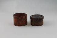 Betel Nut Container (Kun-It), 19th Century
probably Mandalay region, Myanmar
Wood and lacquer…
