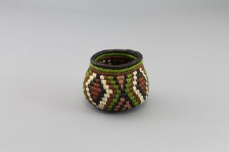 Miniature Basket (Hösig Di), mid to late 20th Century
Emberá or Wounaan culture; Darién Provin…