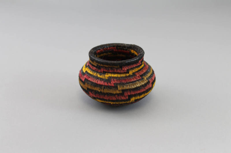 Miniature Basket (Hösig Di), mid to late 20th Century
Emberá or Wounaan culture; Darién Provin…