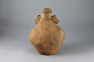 Vessel, 1200-1500 CE
Taíno culture; Dominican Republic, Caribbean
Ceramic
99.20.3
Gift of M…