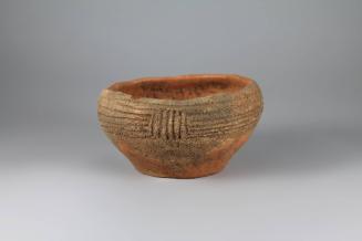 Bowl, 1200-1500 CE
Taíno culture; Dominican Republic, Caribbean
Ceramic; 3 1/8 × 6 in.
99.20…