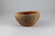 Bowl, 1200-1500 CE
Taíno culture; Dominican Republic, Caribbean
Ceramic; 3 1/8 × 6 in.
99.20…