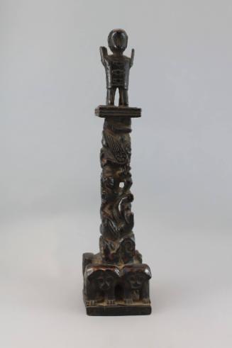 Shrine Statue, 19th Century
Miao culture; China
Wood; 16 1/2 × 3 3/4 × 4 in.
2020.8.25
Anon…