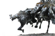 Eight is Enough, 1979
Ed Dwight (American, 1933-); Colorado
Bronze and wood; 17 1/2 x 25 x 21…