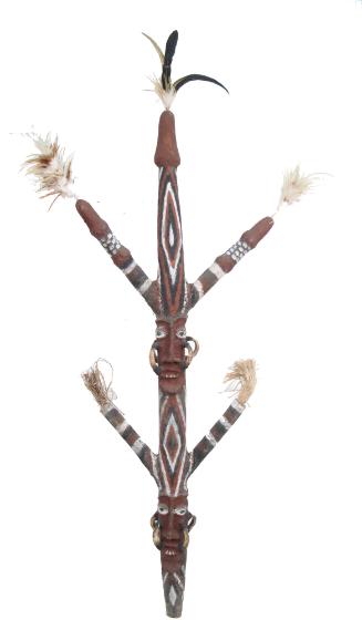 Malekula Ceremonial Figure, 20th century
Malekula Island, Vanuatu, Melanesia, Oceania
Wood, b…