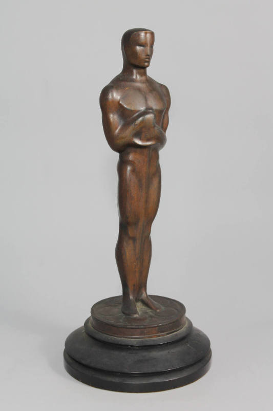 Academy Award of Merit (Oscar), 1929
California Art Bronze Foundry; Los Angeles, California
B…